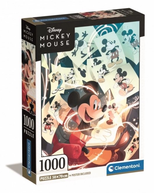 Puzzle 1000 pièces Compact Mickey Mouse Célébration