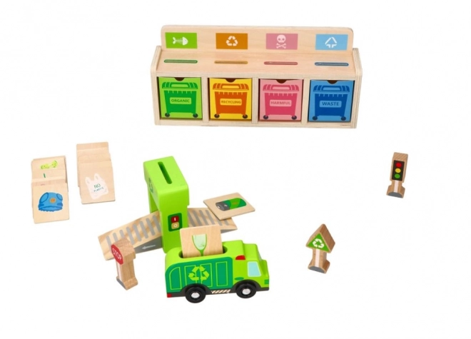 Houten recycling speelgoed voor kinderen