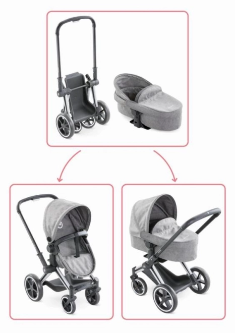 Kinderwagen Cybex 3 in 1 voor poppen 36-42 cm