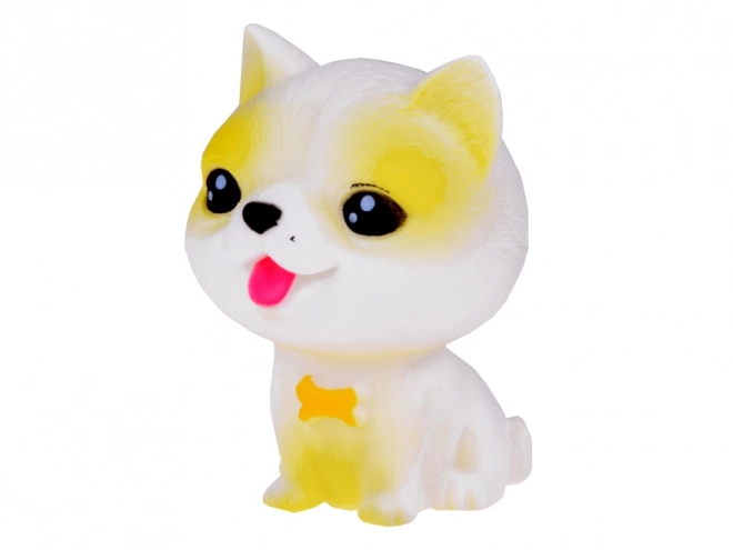 Rubber Dog Figurines Set