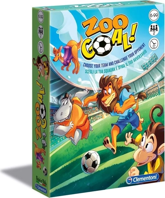 Kaartspel ZOO voetbal CLEMENTONI
