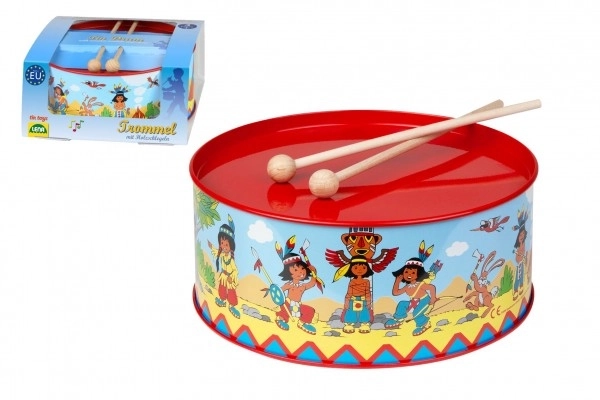 Blikken trommel Indianen