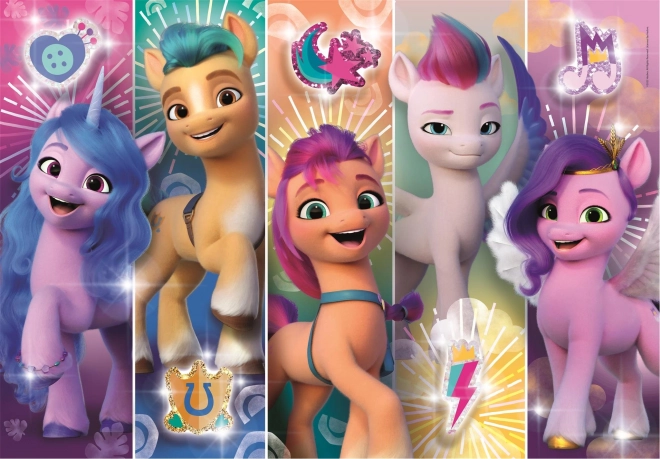 Puzzle 104 pièces Super Color My Little Pony