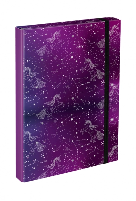 Mappen voor schoolschriften Unicorn Universe