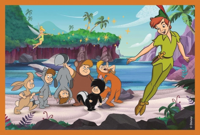 CLEMENTONI Afbeeldingsblokken Disney klassiekers, 6 blokken