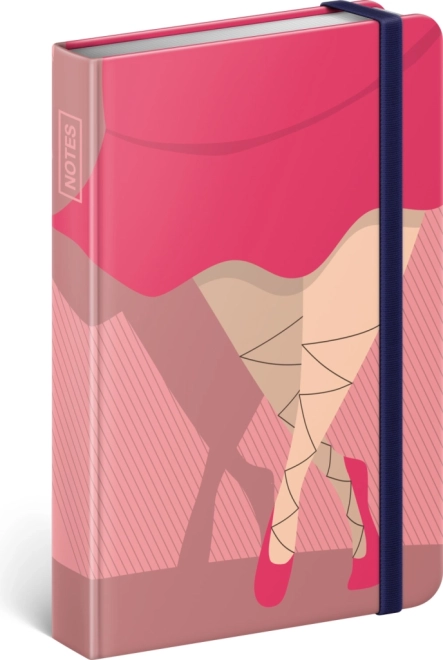 Pocketnotitieboek NOTIQUE Piggie, 9 × 13 cm, gelijnd