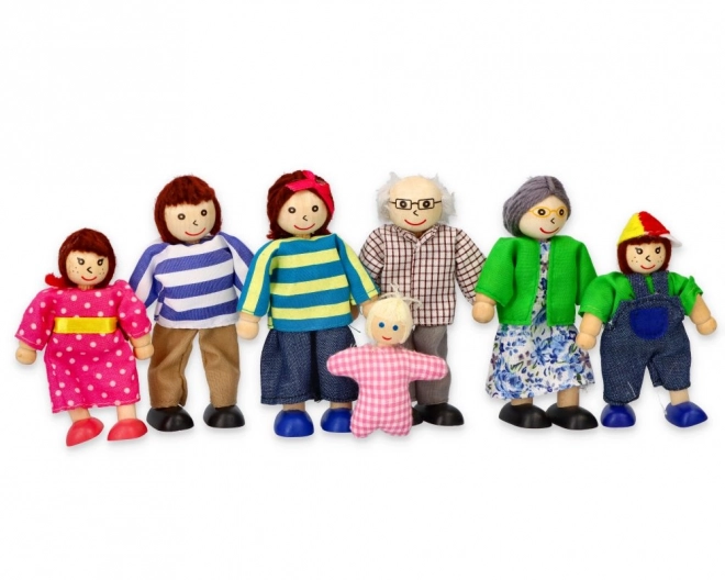 Poppenhuis poppen - familie