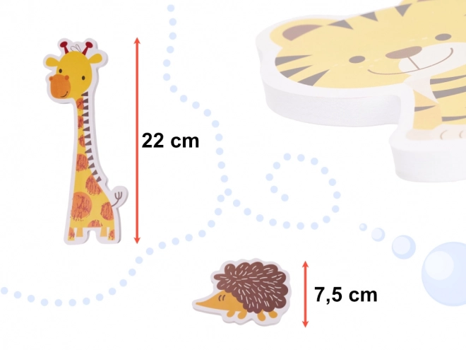 Badespielzeug Schwimmende Tierpuzzle