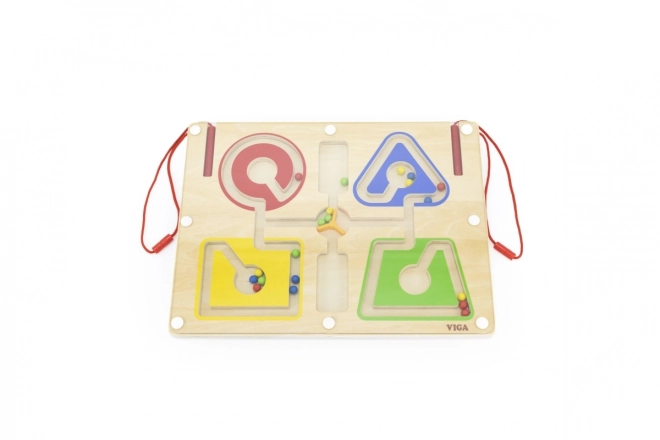 Houten magnetisch spel