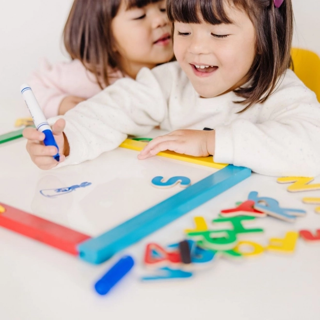 Magnetische und abwischbare Tafel für Kinder