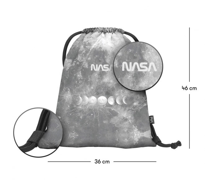 Skate-Rucksackset NASA Grau von BAAGL
