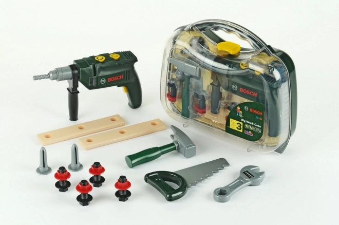 Koffer met boormachine en gereedschap Bosch