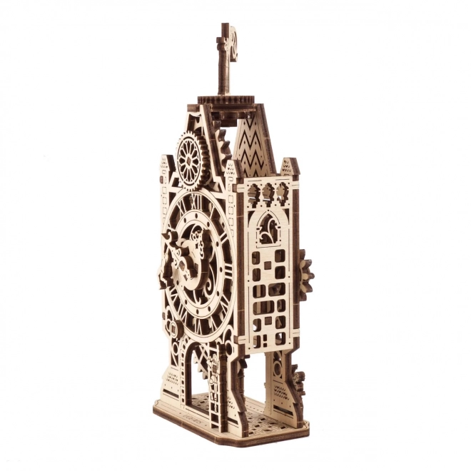 Ugears 3D houten mechanische puzzel Klokkentoren