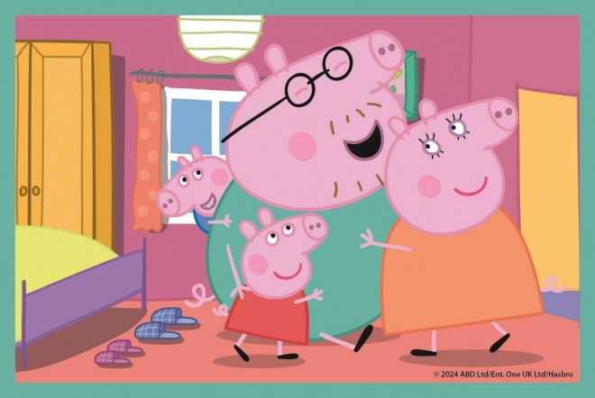 CLEMENTONI Afbeeldingsblokken Peppa Big, 6 blokken