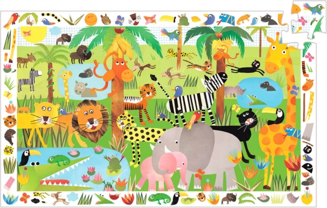 DJECO Jungle Puzzle 35 pieces