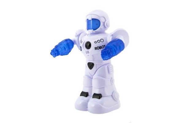 Fahrender sprechender Roboter mit Licht und Ton in der Box