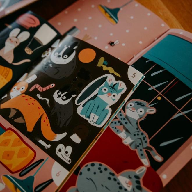 Sticker Notebook Full of Fun with 111 Stickers