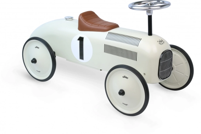 Vilac Vintage loopauto crèmekleurig