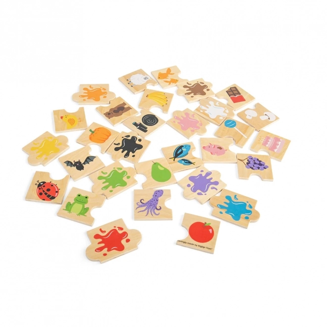 Bigjigs Speelgoed Didactische Puzzel Kleuren