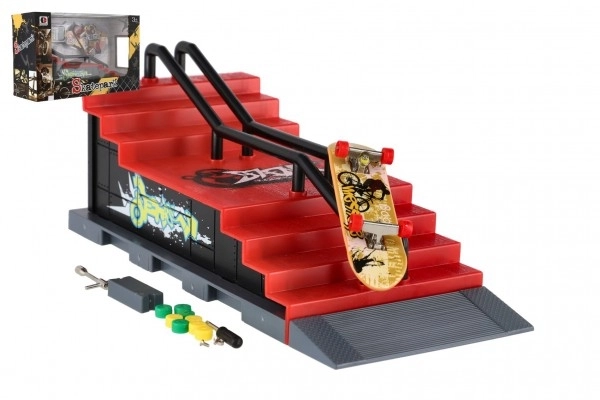 Finger Skatepark with Ramp