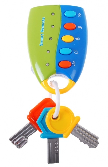 Interactieve set voor chauffeurs voor kinderen 3+ Stuurwiel + afstandsbediening met sleutels + telefoon + geluiden Lichten