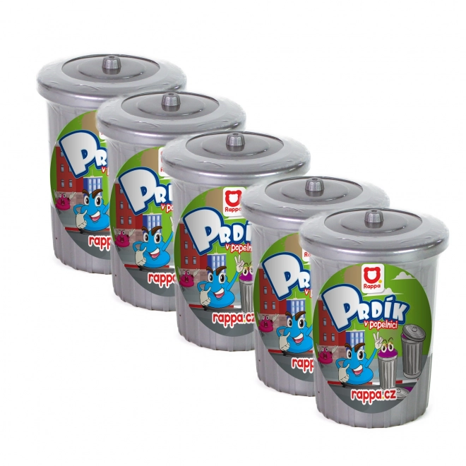 Prdík - pâte pet dans une poubelle