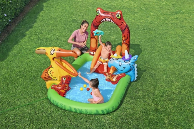 Monde des dinosaures Terrain de jeu 241x140x137cm BESTWAY