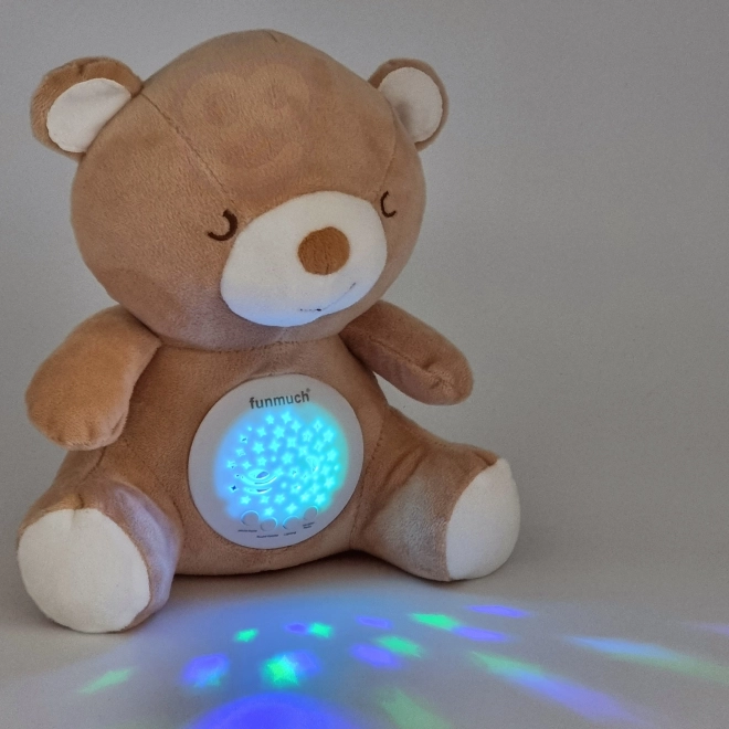 Woopie Baby kalmerende pluchen beertje met projector 2v1