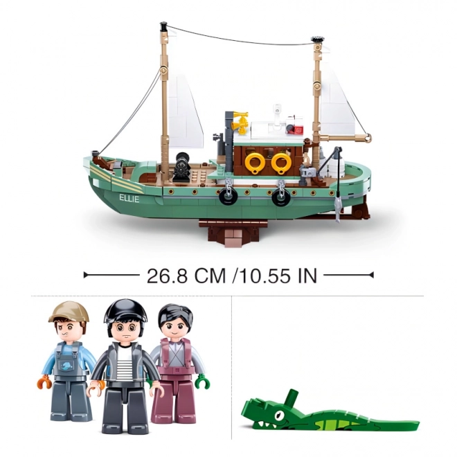 Sluban ModelBricks M38-B1119 Vissersboot Ellie