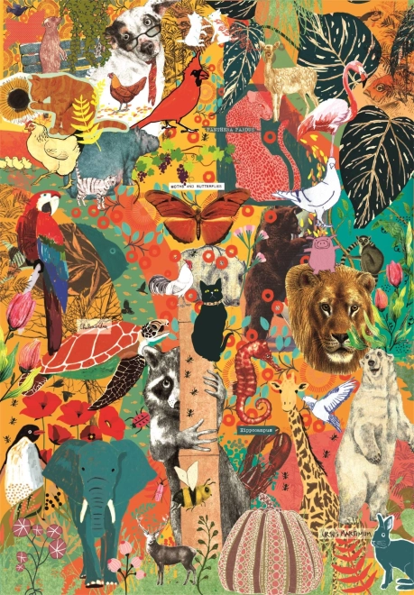 Clementoni Puzzel More is More: Dieren en Planten 1000 stukjes