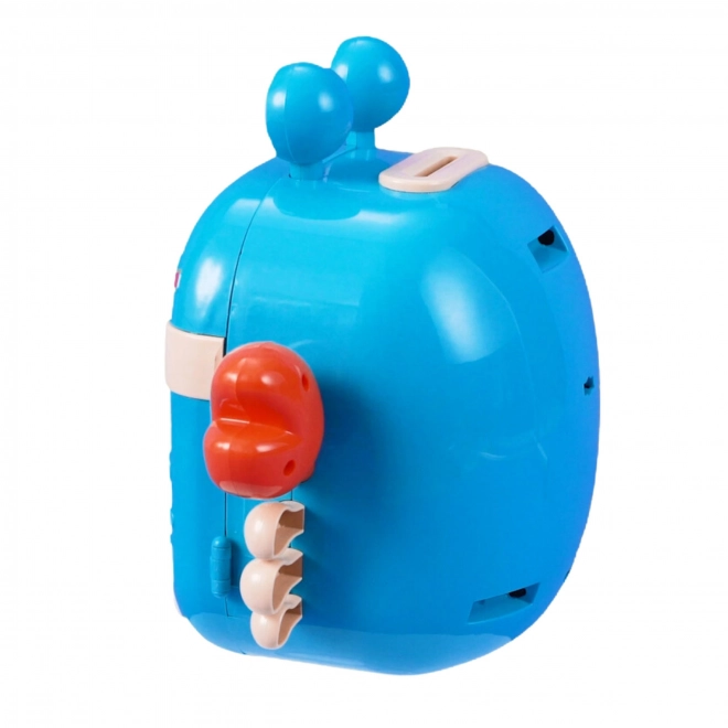 Woopie Electronic Safe ATM with Access Pin - Blue Crab Backpack