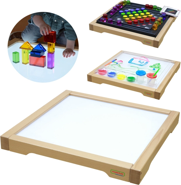 Panneau en bois MASTERKIDZ LED sensoriel