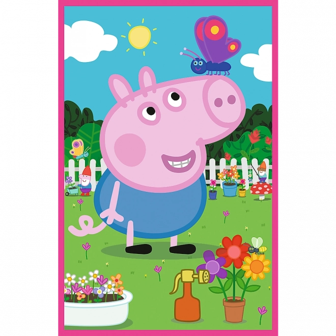 Puzzel 3x50 Peppa Pig - De kracht van vriendschap