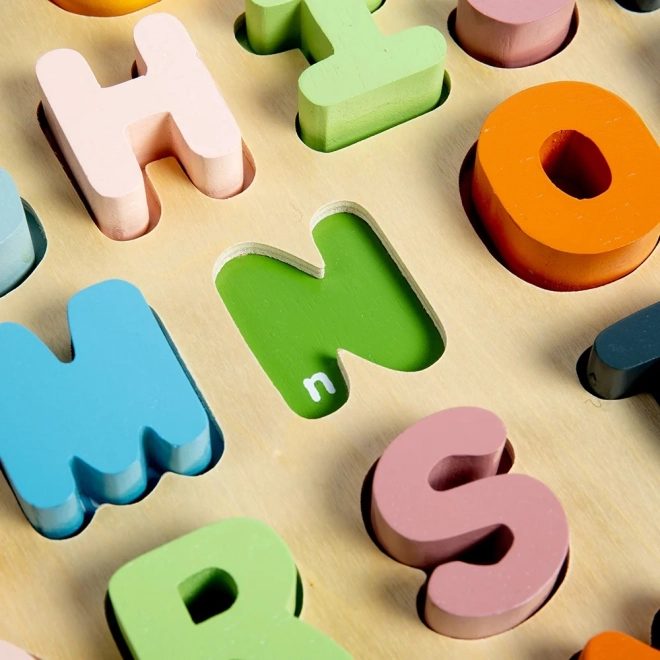 Bigjigs Toys Houten puzzel grote letters - ABC