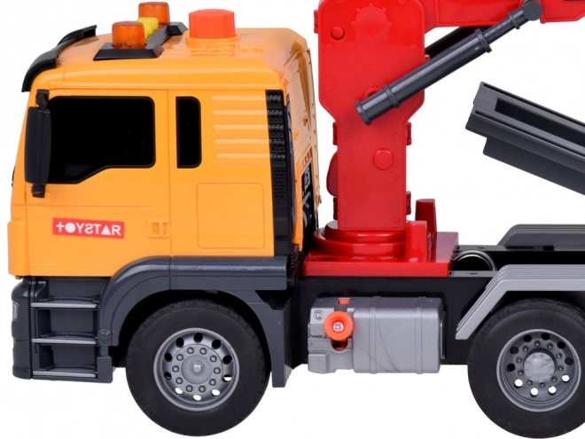 Jouet voiture avec dépanneuse avec lumière et son SUPER mobile grue HDS