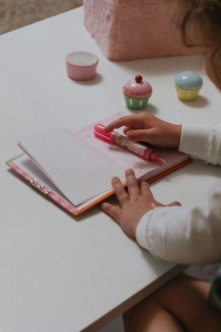 Memory book with lock "Friends Forever"