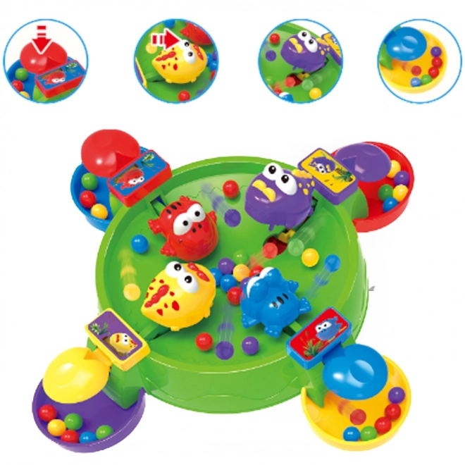 Woopie Hungry Frogs and Crocodiles Board Game