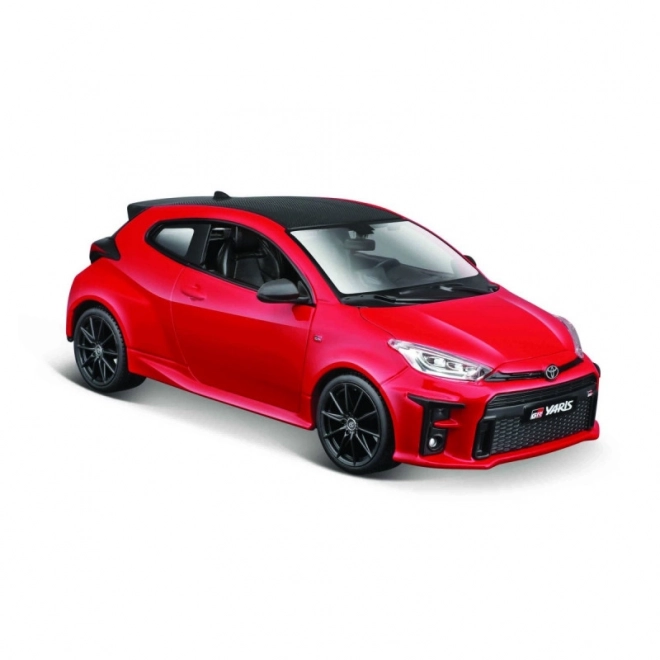 Metal Model Toyota Yaris 2021 Red 1/24