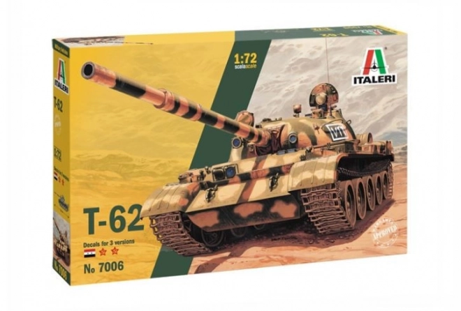 Modeltank T-62 voor montage