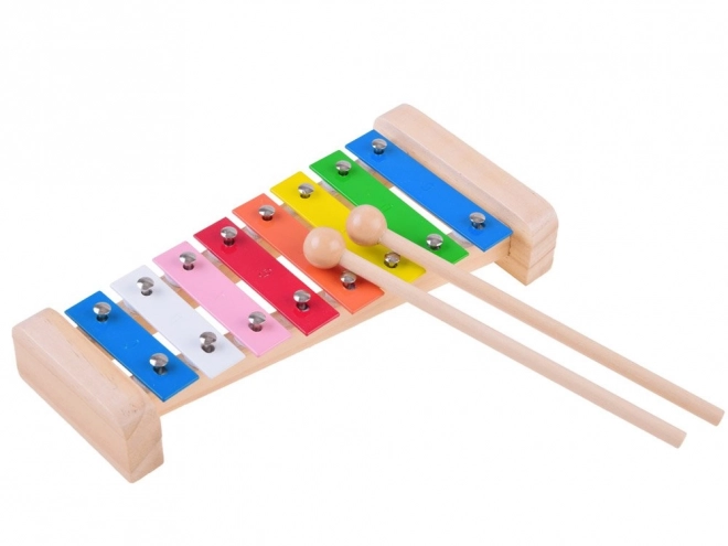 Houten muziekinstrumentenset voor kinderen