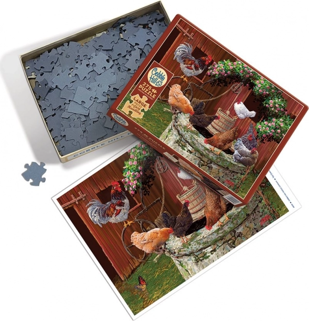 Puzzle Les Poules Réussissent XL 275 pièces