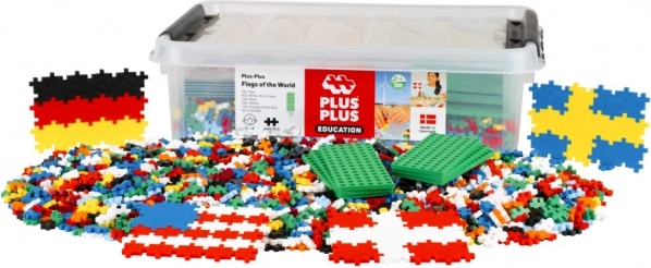 Plus-Plus Flags Box 2400 pieces