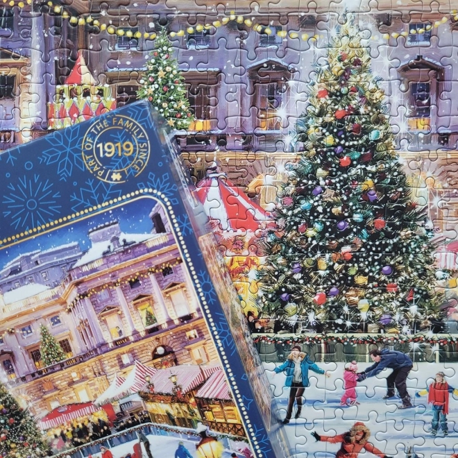 Puzzel Schaatsen bij Somerset House