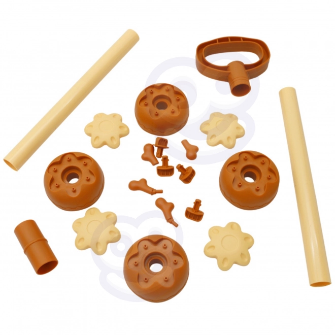 Bewegende giraffe 2-in-1 met bellenblaas voor kinderen