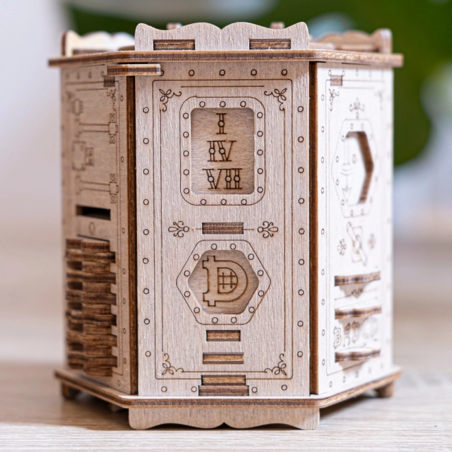 Fort Knox Pro Wooden Puzzle Brain Teaser
