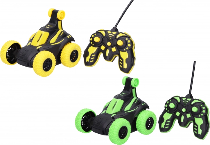 RC remote-controlled car 12 cm with light effects