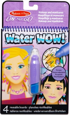 Coloriages à l’eau Water WOW – maquillage et manucure