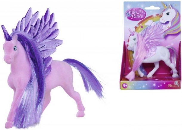 Licorne avec ailes 11 cm – figurine pour l’imagination des enfants