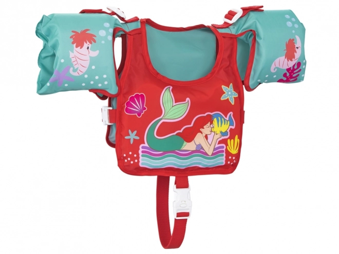 Kinder zwembest vest met mouwen Kleine Zeemeermin