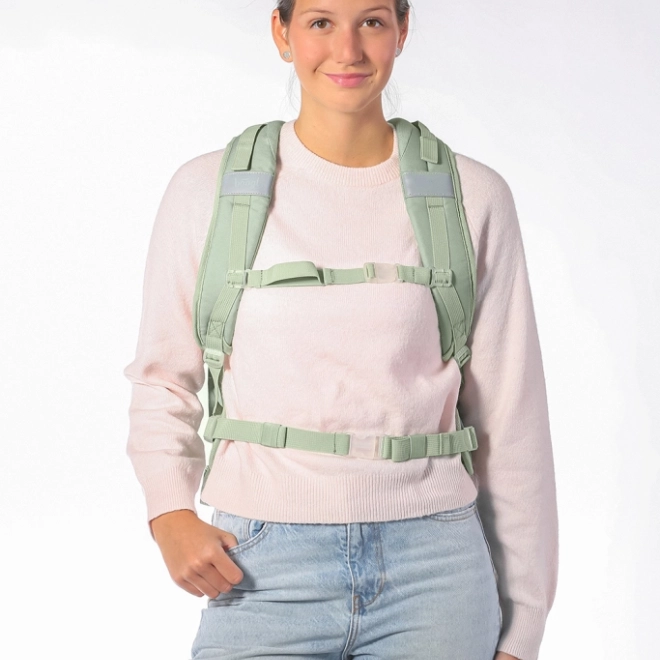Set voor scholieren BAAGL Skate Max Menthol: rugzak, etui, zak